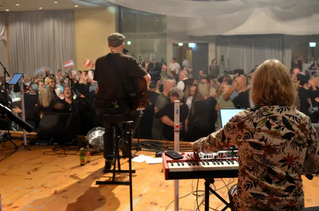 Austropop Night im Niklasdorfer VAZ. | Foto: WAFO