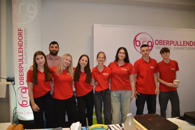 Die Fit4 Future Klasse machte fleißig Crepes und Popcorn. | Foto: Rosenberger Victoria