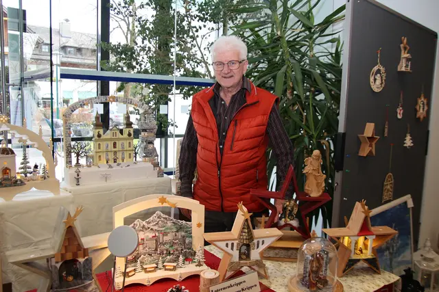 Bildender Künstler und Sammler Reinhard Stöckl.