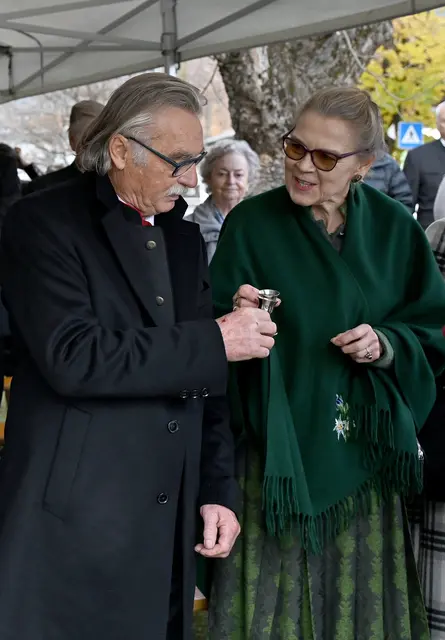 Starkes Team: Hartl Widauer und Gattin Sonja haben sich das "Ehrenschnapsl" redlich verdient. | Foto: Hassl