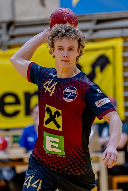 Marian Schweiger, erfolgreicher Eigenbauspieler der Handball Sportunion Leoben | Foto: Robert Edegger