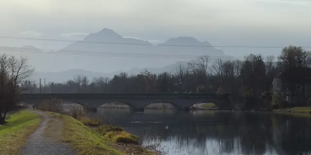 An der Saalach  | Foto: Martina Laserer 