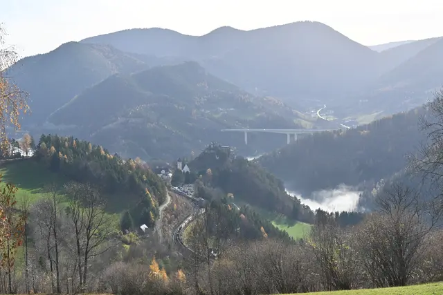 Klamm, Semmeringbahn, Brücke der S6