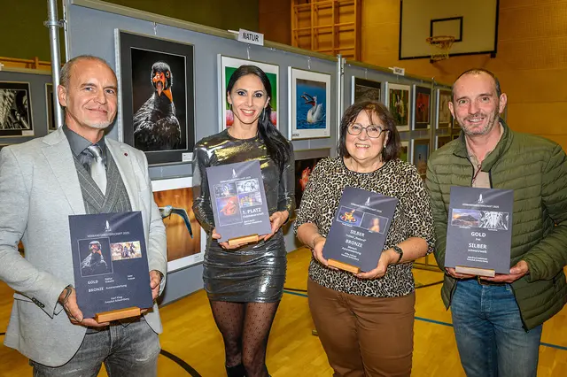 Siegerehrung VM 2025 – Preisträger:innen bei der Siegerehrung | Foto: Fotoclub Schwertberg