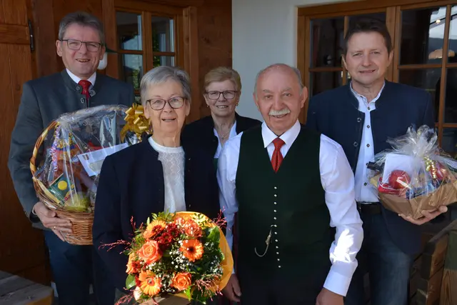 Elfriede und Ernest Almer sind seit 60 Jahren verheiratet. | Foto: Franz Faustmann