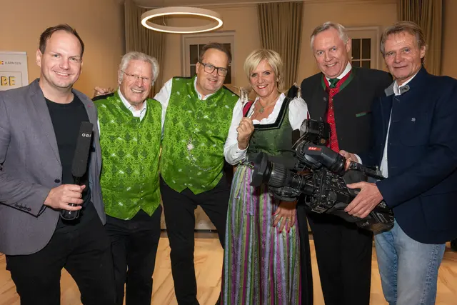 Das ORF-Team war beim Konzert mit dabei.  | Foto: Dieter Arbeiter