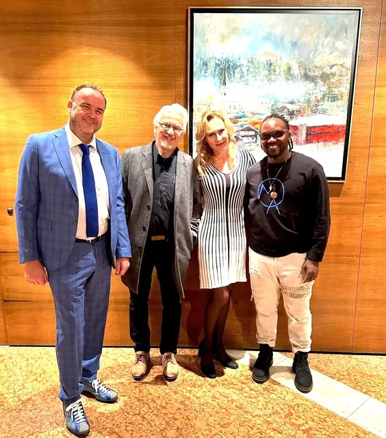 Walter Astner, Wolfgang Schwaiger, Nadja Schilling, Gavis Mandi. | Foto: N. Schilling