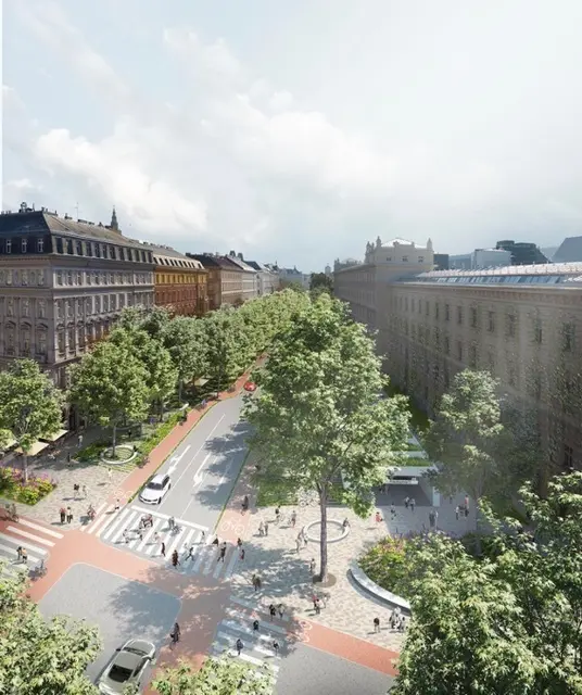 Konkret geht es um die Strecke zwischen Karlsplatz und Alser Straße. | Foto: bauchplan