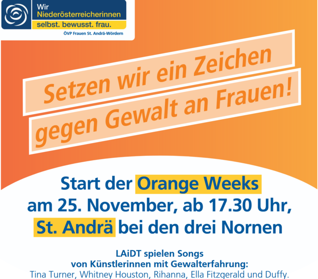 Foto:  Wir Niederösterreicherinnen St. Andrä-Wördern