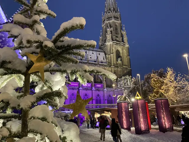 Der kleine und feine "Advent am Dom" findet heuer erstmals vor der eindrucksvollen Kulisse des Mariendoms statt. Start ist am 22. November. | Foto: Linz Tourismus