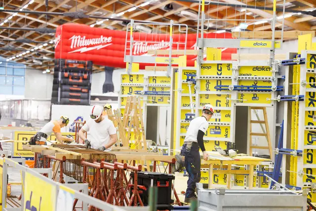 Im Betonbau zählt Niederösterreich bei den Staatsmeisterschaften einmal mehr zu den großen Favoriten. | Foto: SkillsAustria/Wieser