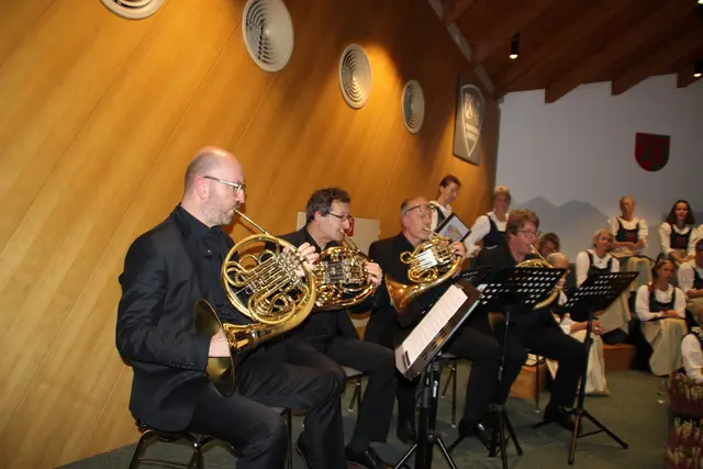 Beeindruckend die Darbietungen des Hornensembles. | Foto: Manfred Jordan