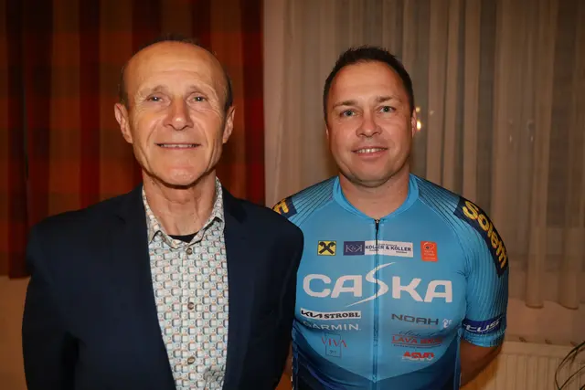 Walter Wurzinger (l.) wird von Franz Billek an der Spitze der Sektion Radport des TUS Feldbach abgelöst. | Foto: MeinBezirk/Johann Schleich