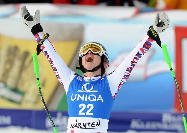 So kennen wir sie: jubelnd im Ziel. | Foto: Erich Spiess