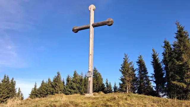 Gipfelkreuz am OSSER: