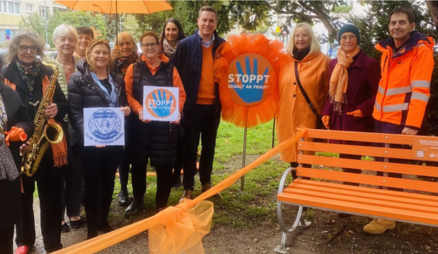 Im Vorjahr bei "Orange the World" in Klosterneuburg | Foto: privat