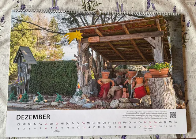 Eine Krippe schöner als die andere 🤩 Einige sind auch beleuchtet. | Foto: Gerald Lang Photography