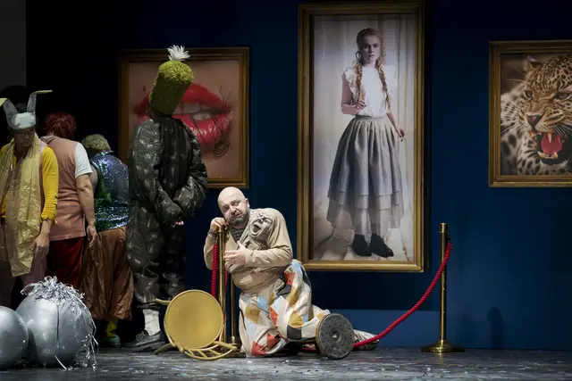 Eine stimmliche Urgewalt in Graz: Nikoloz Lagvilava als "Rigoletto". | Foto: Werner Kmetitsch/Oper Graz