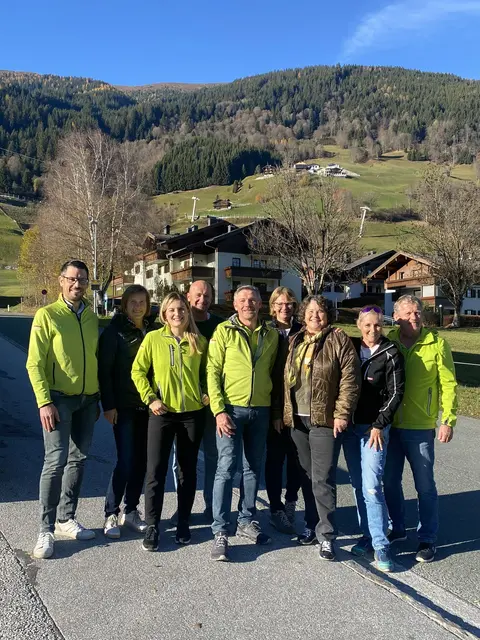 Vorstand der Salzburger Bergwanderführer bei der Klausur in Bramberg | Foto: Verein der Salzburger Bergwanderführer