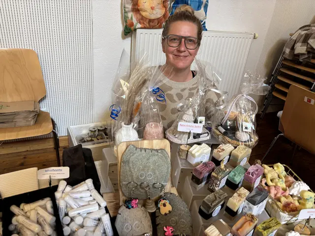 Michelle Lederer mit Seifen | Foto: Voithofer