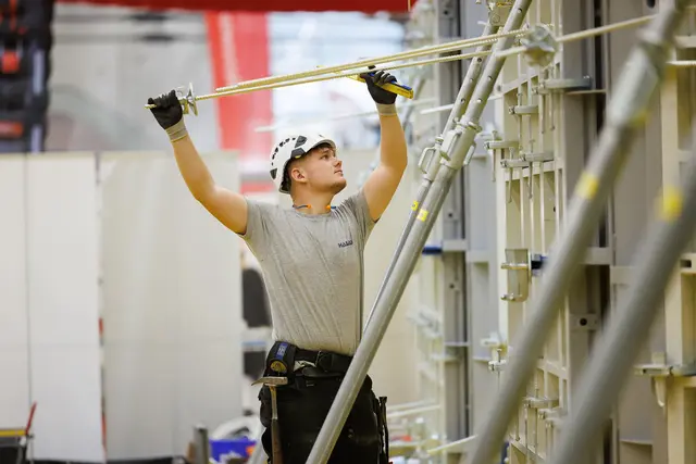 Im Betonbau zählt Niederösterreich bei den Staatsmeisterschaften einmal mehr zu den großen Favoriten. | Foto: SkillsAustria/Wieser
