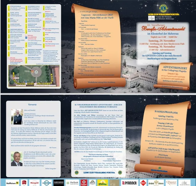 Mehrerauer Adventsmarkt in Bregenz 
Deine Spende zählt! | Foto: Lions Club Vorarlberg Fortuna