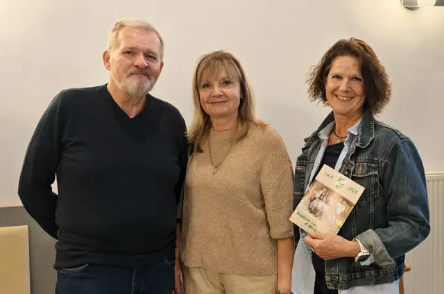 Johann Almann, Ingrid Altmann und Renate Joksch. | Foto: Christian Nowotny
