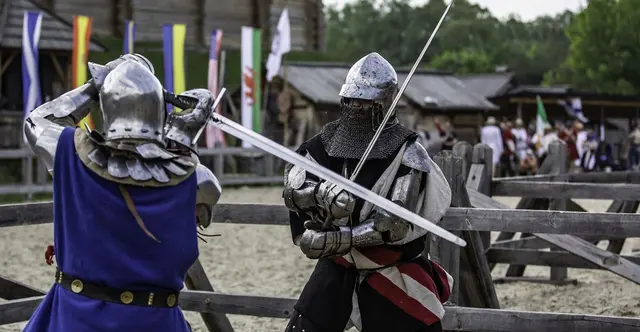In Judenburg fand ein Nationalteamtraining mit Schwert und Schild statt. | Foto: Armored Combat Austria/Snapping Fire Dragon