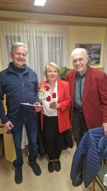 Ludwig Horvath (40 Jahre), Stadträtin Sabine Bugnar, Ernst Fürst | Foto: SPWN