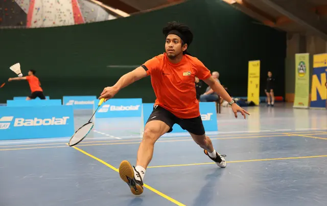 Der Badminton-Spieler Adi Pratama | Foto: Andreas Meinke