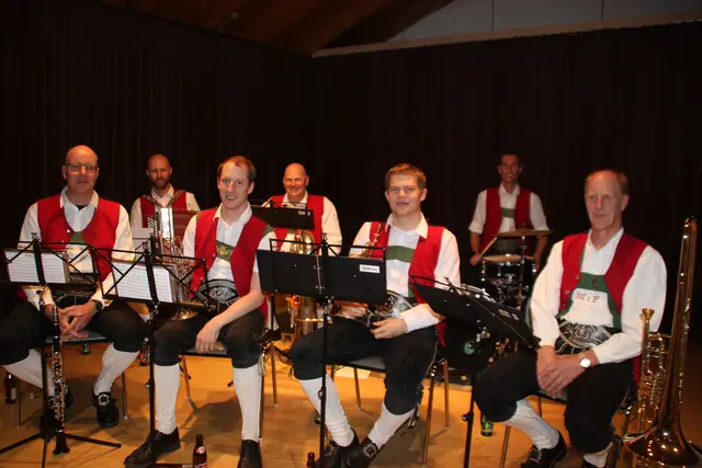 Beste Stimmung verbreiteten die „Inntaler“ der Musikkapelle Kematen | Foto: Manfred Jordan