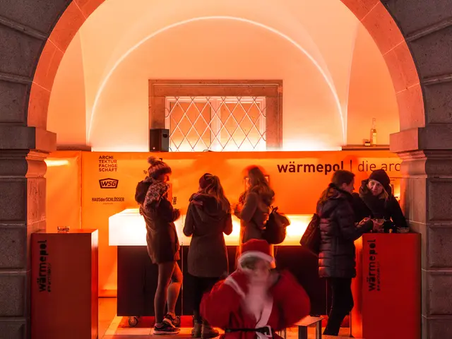 Beim Wärmepol im Brückenkopfgebäude Ost  kann man der Hektik entfliehen. | Foto: Paul Eis