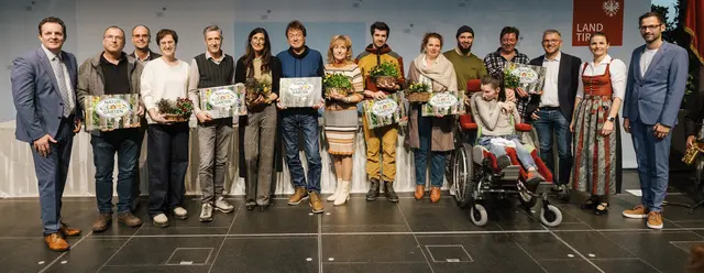 Im Bezirk Lienz wurden heuer elf Gärten ausgezeichnet. | Foto: Tiroler Bildungsforum/Hörtnagl