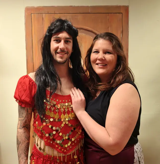 Manuel Kunesch und Michelle Mühlbauer. | Foto: Christian Nowotny