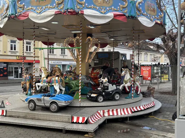 Bevor sich das Karussell dreht, ist noch einiges zu checken.  | Foto: Wolfgang Ilkerl