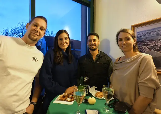 Bernhard Joksch, Claudia Joksch, Phil  Lehner und Sandra Joksch. | Foto: Christian Nowotny