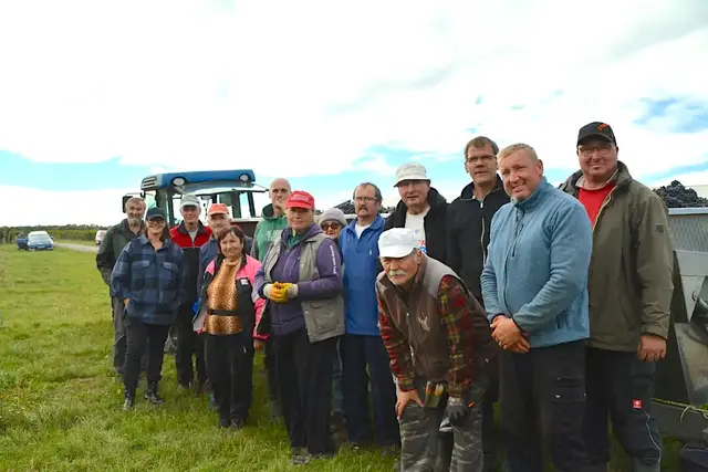 Die Erntehelfer der heurigen Saison die alle gut gelaunt die Trauben ernteten. | Foto: Rosenberger Victoria