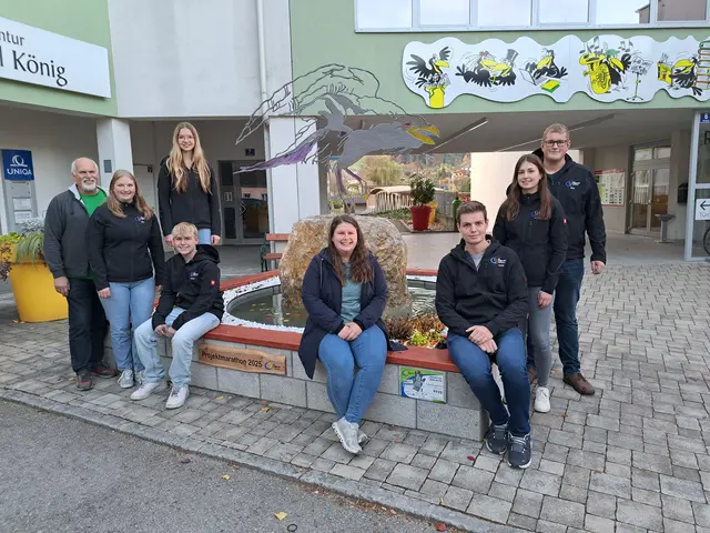 Der Eisenraben schließt das Projekt der Landjugend Rabenstein ab.  | Foto: Manuel Grünbichler