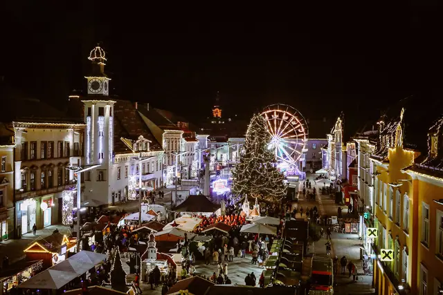 Von 21. November bis 23. Dezember erstrahlt der Hauptplatz in Leoben wieder in weihnachtlichem Glanz. | Foto: Freisinger