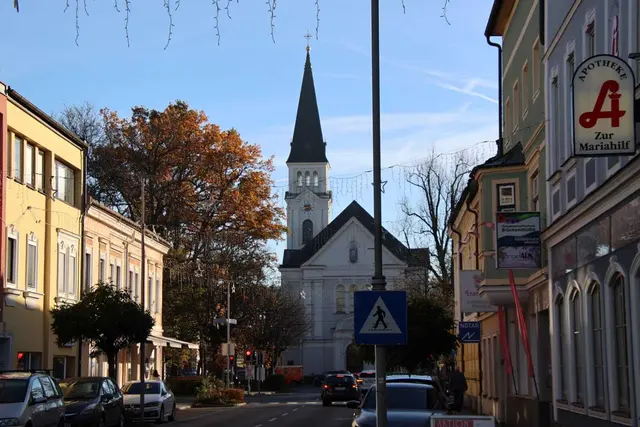 Im Ortszentrum der Stadtgemeinde Oberndorf bei Salzburg. | Foto: Wolfgang Schweighofer