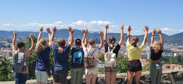 Auch die Landeshauptstadt Graz wurde von der Leibnitzer Jugend gemeinsam erkundet. | Foto: wave