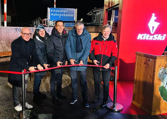 Eröffnung: Christian Harisch, Michael Huber, Florian Sailer, Klaus Winkler, Anton Bodner.