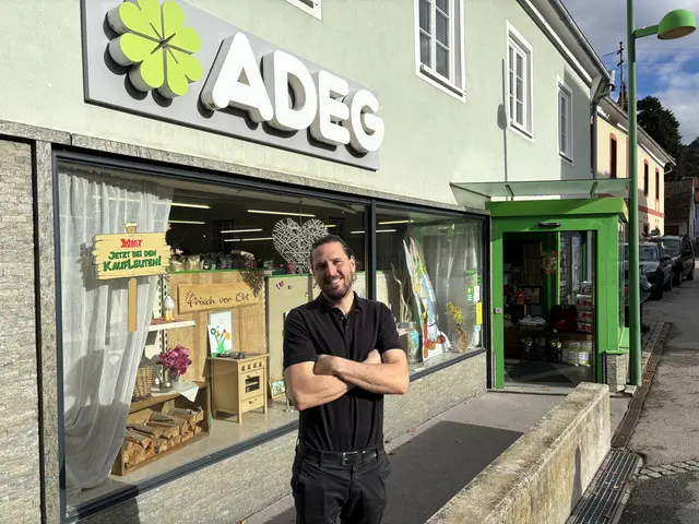 Gernot Glanzer trennt sich im Frühjahr von dem Adeg-Markt. | Foto: MeinBezirk/Julia Gerold