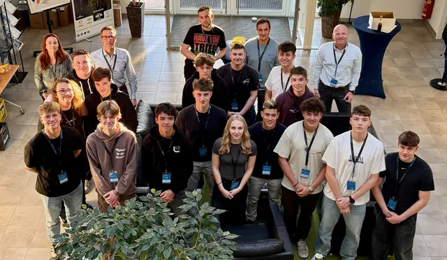 Das Team der 4RHET nahm am Programmierwettbewerb teil.  | Foto: i:HTL Bad Radkersburg