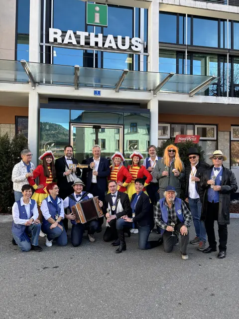 Übernahme des Rathauses in Hermagor | Foto: Faschingsgilde Hermagor