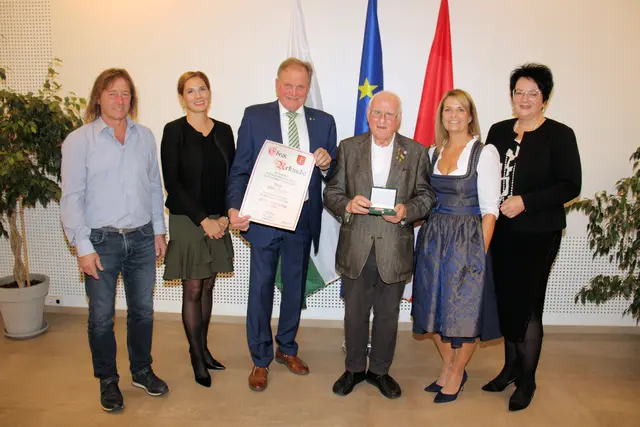 Johann Finster ist bereits 27 Jahre Obmann des ESV Hohenburg. | Foto: Gemeinde Söding-St. Johann