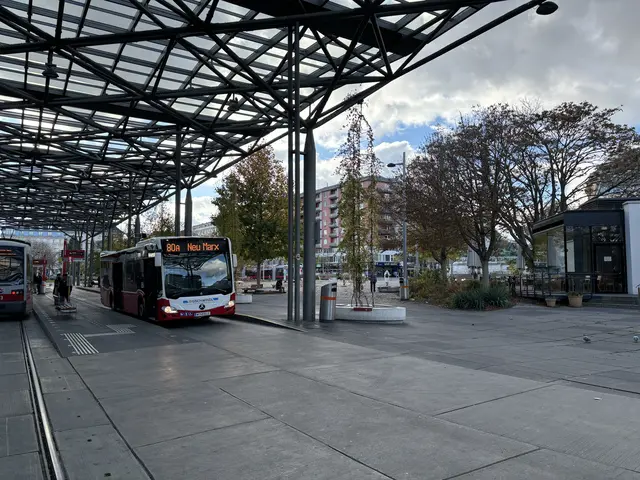 In Richtung NeuMarx wird die Buslinie 80A bis Mai 2026 über die Erdberger Lände umgeleitet.  | Foto: Luca Arztmann/MeinBezirk