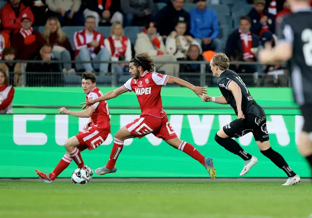 Überzeugen das GAK-Betreuerteam mit ihrer Athletik: Ramiz Harakaté und Co. | Foto: GEPA