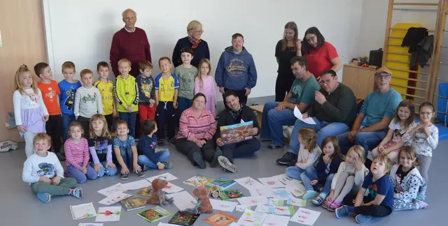 Auch Bgm.Bernd Hermann konnte sich vom Inklusionsprojekt überzeugen | Foto: Kneippkindergarten