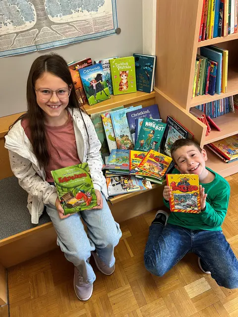 Die Kinder hatten sichtlich Spaß beim Vorlesetag. | Foto: Marktgemeinde Wies